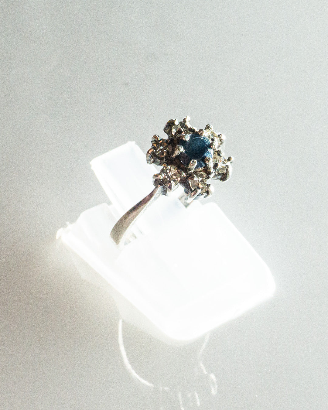 iris flower ring