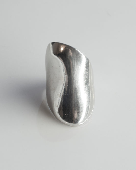 massive silver ring