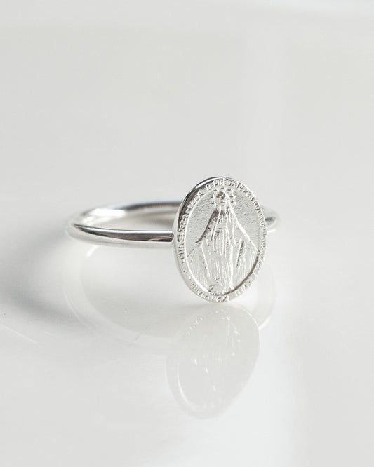 holy silver ring