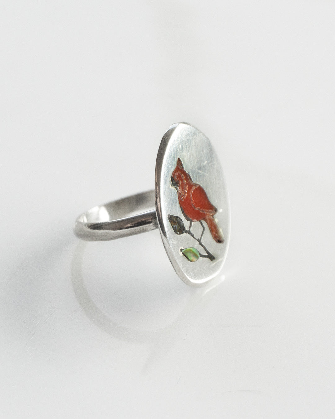 pretty bird ring