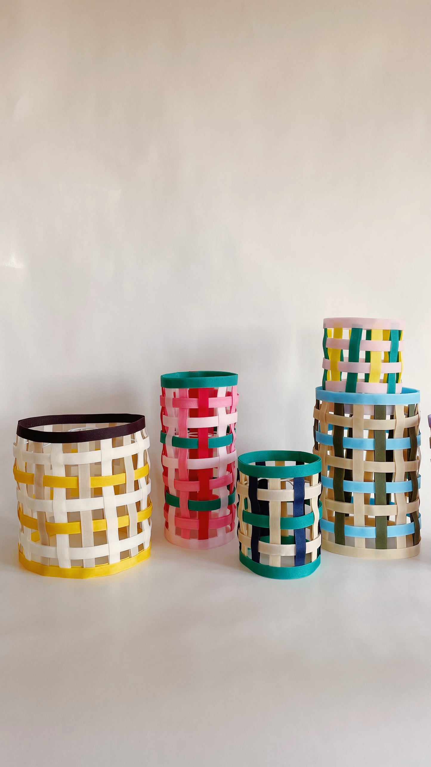 TUFFO Lampshade - PINK - RED - GREEN