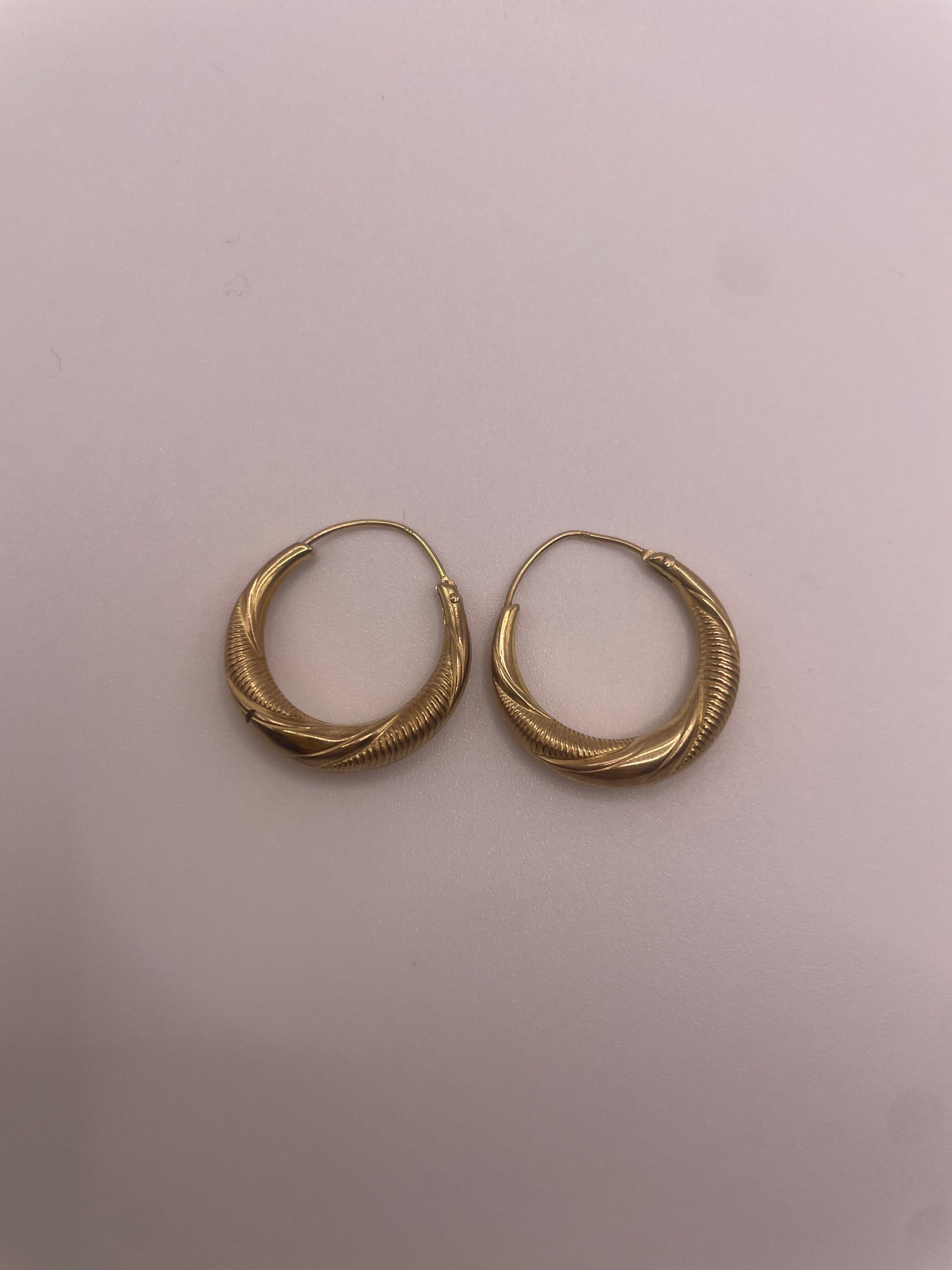bold decorated hoops