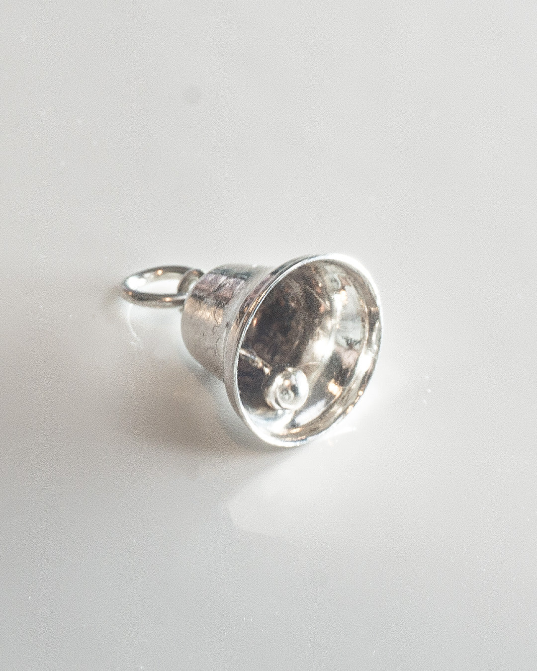 Silver Bell Charm
