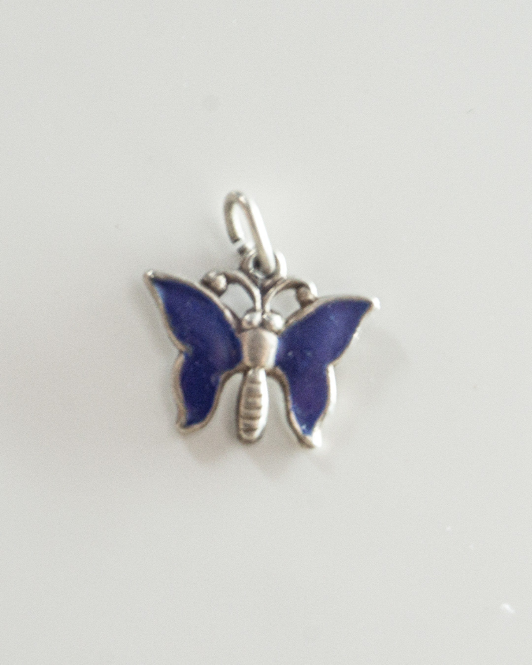 blue butterfly charm