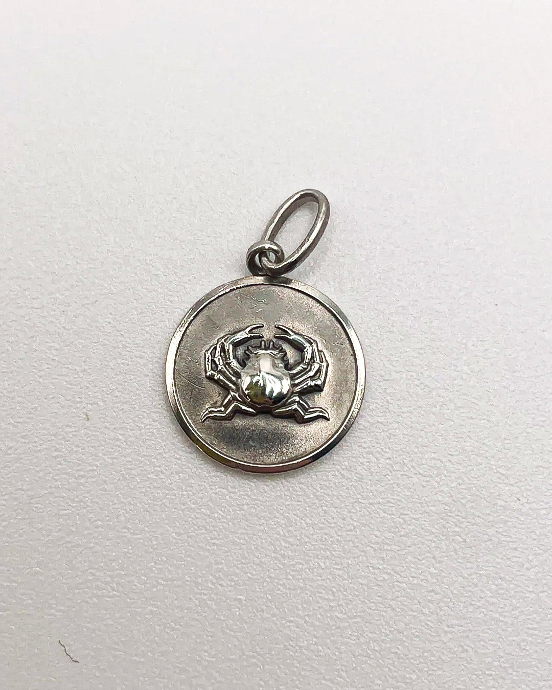 cancer coin charm
