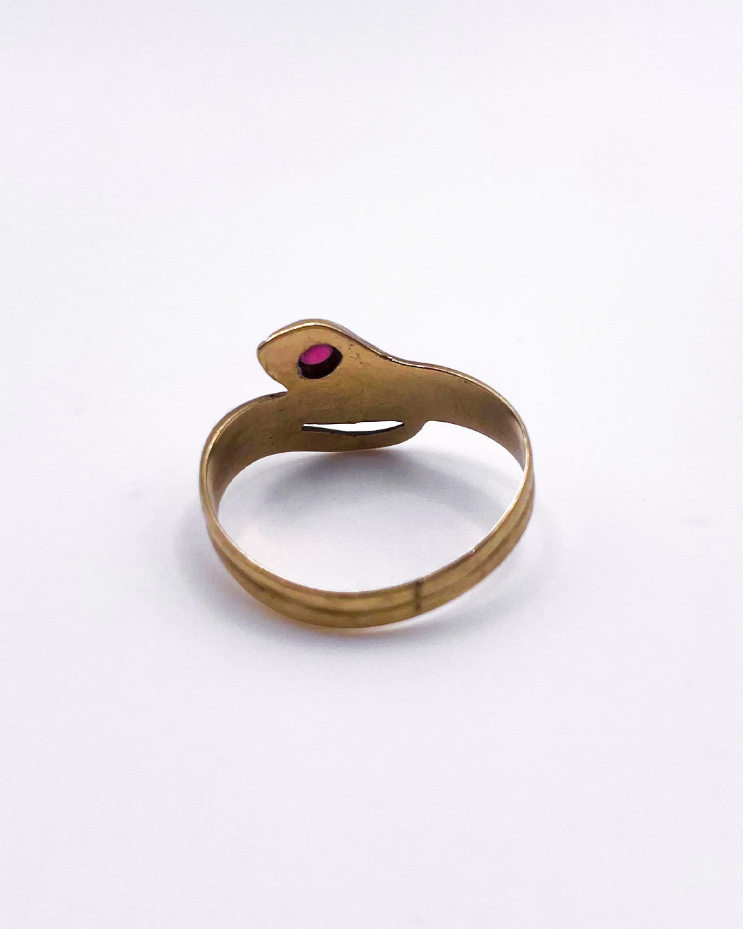 golden snake ring