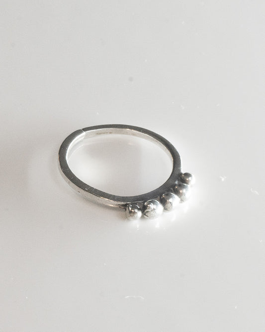 high five silver ring