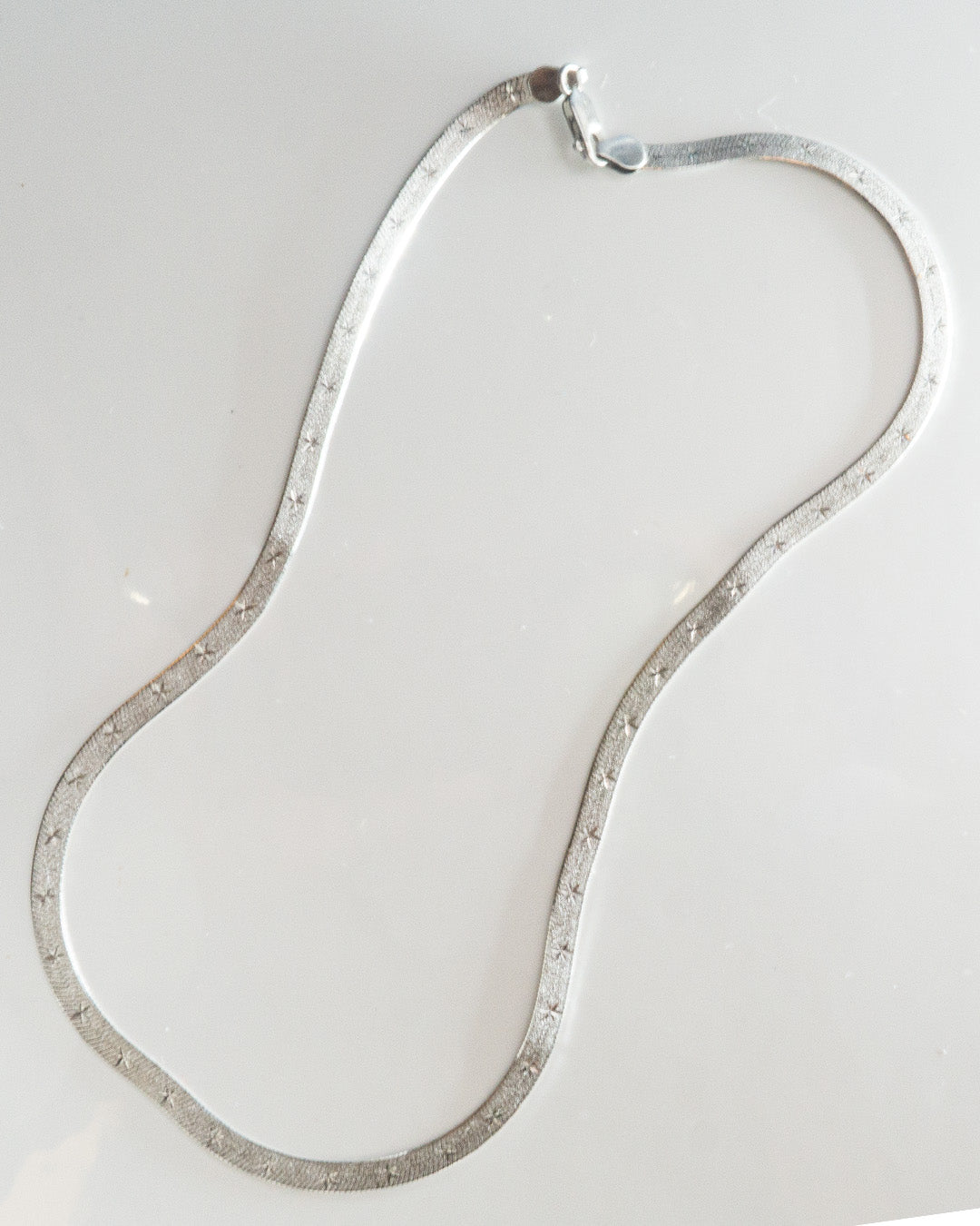 star snake silver necklace 43