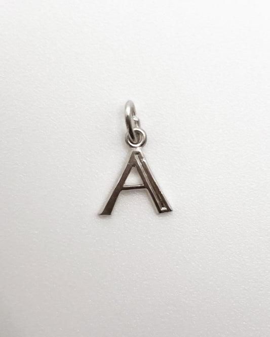 tiny A charm