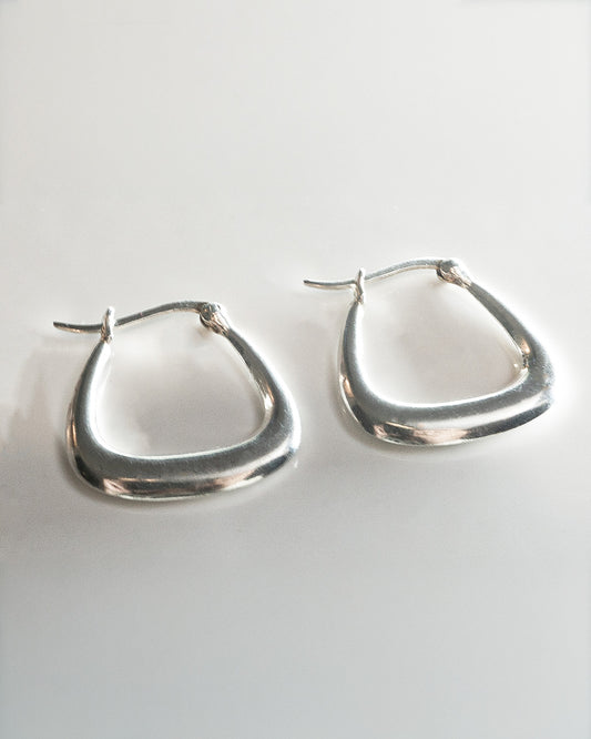 u silver hoops