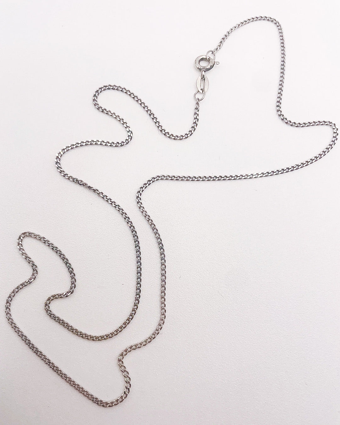 very fine silver necklace