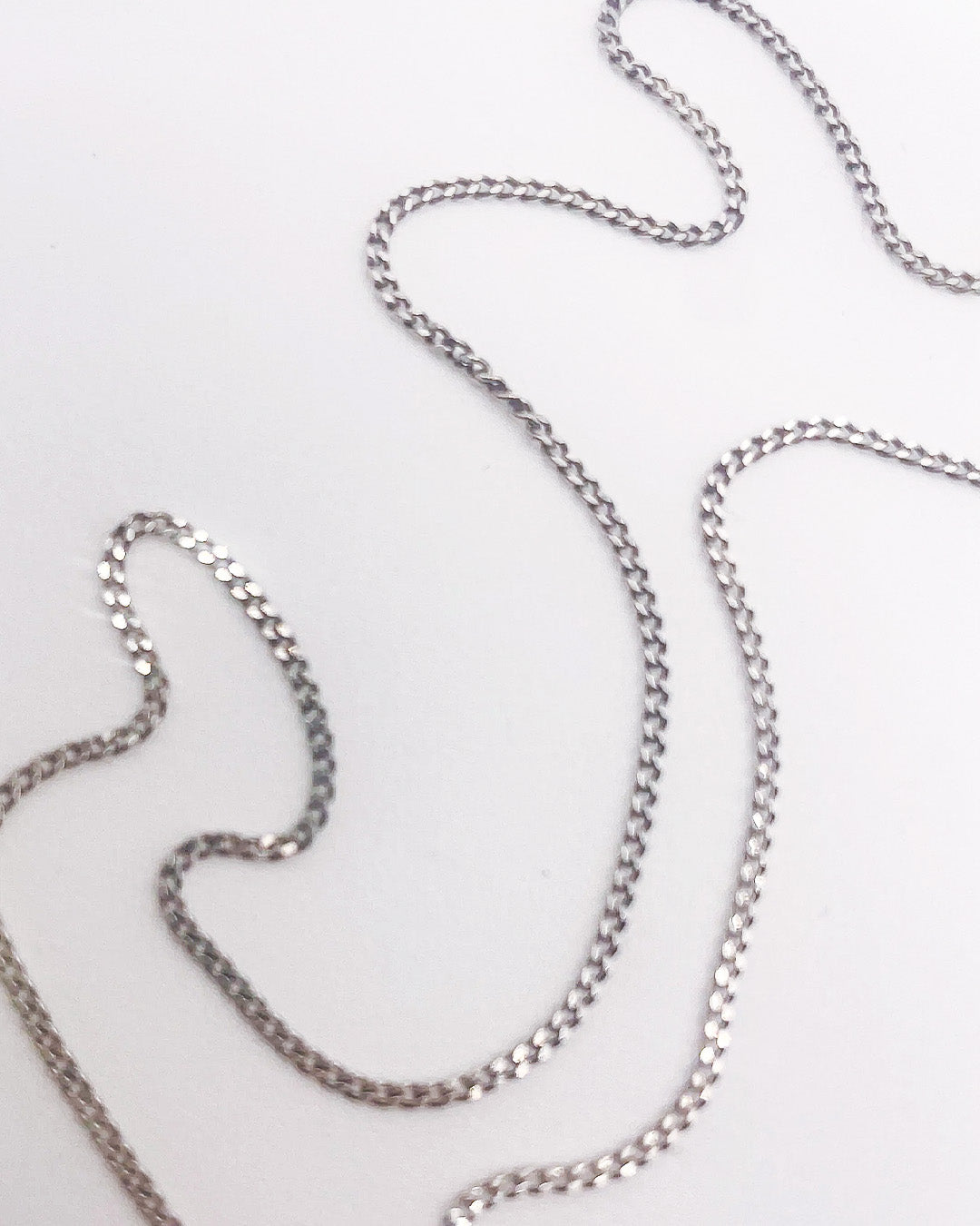 very fine silver necklace